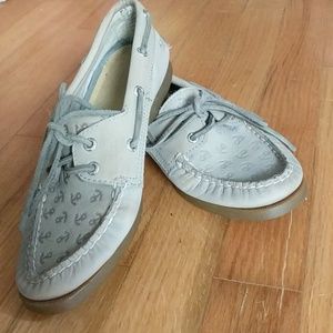 Leather Sperry Boat Shoes